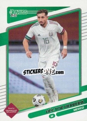 Sticker Hector Herrera - Donruss Soccer Road to Qatar 2021-2022 n. 92 - Panini