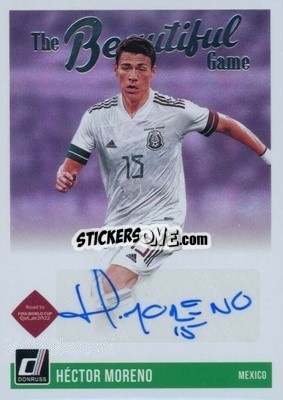 Figurina Hector Moreno - Donruss Soccer Road to Qatar 2021-2022 - Panini