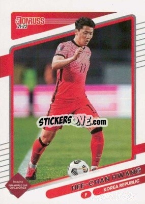 Sticker Hee-chan Hwang - Donruss Soccer Road to Qatar 2021-2022 - Panini