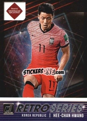 Sticker Hee-chan Hwang - Donruss Soccer Road to Qatar 2021-2022 n. 8rs - Panini