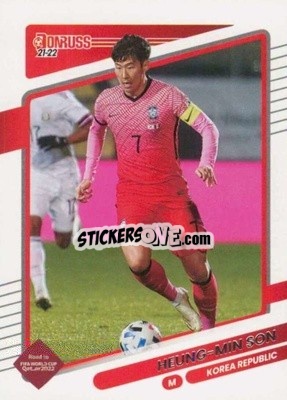 Sticker Heung-Min Son - Donruss Soccer Road to Qatar 2021-2022 - Panini