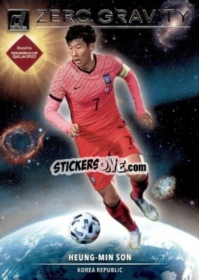 Sticker Heung-Min Son - Donruss Soccer Road to Qatar 2021-2022 n. 8zg - Panini