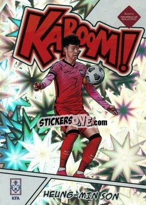 Sticker Heung-Min Son - Donruss Soccer Road to Qatar 2021-2022 n. 12k - Panini