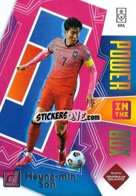 Sticker Heung-Min Son - Donruss Soccer Road to Qatar 2021-2022 n. 17pb - Panini
