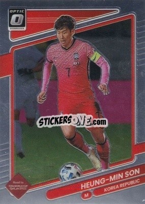 Sticker Heung-Min Son - Donruss Soccer Road to Qatar 2021-2022 n. 133o - Panini
