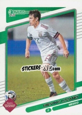 Sticker Hirving Lozano - Donruss Soccer Road to Qatar 2021-2022 n. 89 - Panini
