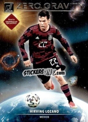 Sticker Hirving Lozano - Donruss Soccer Road to Qatar 2021-2022 n. 11zg - Panini