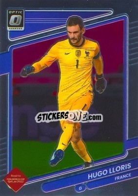 Sticker Hugo Lloris - Donruss Soccer Road to Qatar 2021-2022 n. 57o - Panini