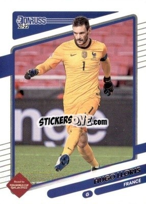 Sticker Hugo Lloris - Donruss Soccer Road to Qatar 2021-2022 n. 57 - Panini