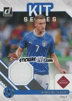 Sticker Ignazio Abate - Donruss Soccer Road to Qatar 2021-2022 n. KS-IAB - Panini