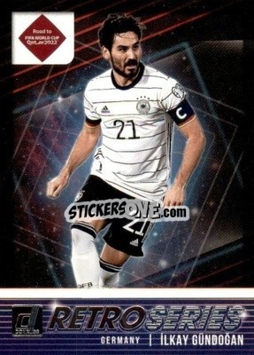 Sticker Ilkay Gundogan - Donruss Soccer Road to Qatar 2021-2022 n. 16rs - Panini