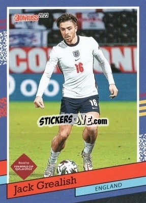 Sticker Jack Grealish - Donruss Soccer Road to Qatar 2021-2022 - Panini