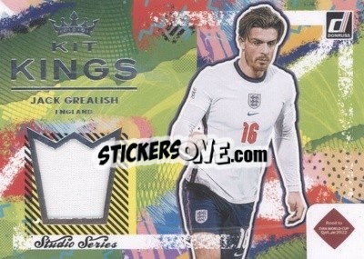 Sticker Jack Grealish - Donruss Soccer Road to Qatar 2021-2022 n. KK-JG - Panini