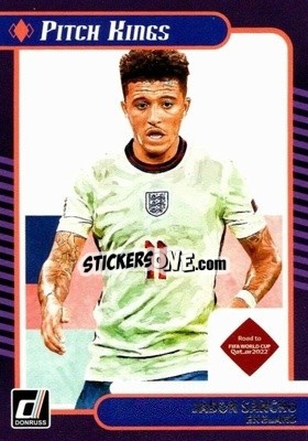 Figurina Jadon Sancho - Donruss Soccer Road to Qatar 2021-2022 - Panini