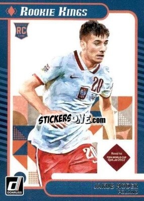 Sticker Jakub Moder - Donruss Soccer Road to Qatar 2021-2022 n. 17rk - Panini