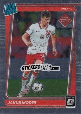 Sticker Jakub Moder - Donruss Soccer Road to Qatar 2021-2022 - Panini