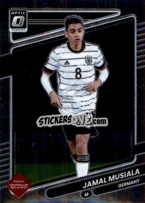 Sticker Jamal Musiala - Donruss Soccer Road to Qatar 2021-2022 n. 74o - Panini