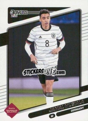 Sticker Jamal Musiala - Donruss Soccer Road to Qatar 2021-2022 n. 74 - Panini