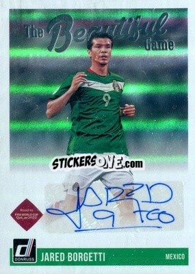 Sticker Jared Borgetti - Donruss Soccer Road to Qatar 2021-2022 - Panini