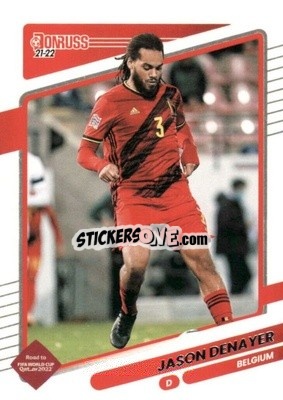 Sticker Jason Denayer - Donruss Soccer Road to Qatar 2021-2022 n. 16 - Panini