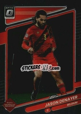 Sticker Jason Denayer - Donruss Soccer Road to Qatar 2021-2022 n. 16o - Panini