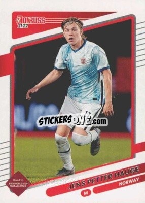 Sticker Jens Petter Hauge - Donruss Soccer Road to Qatar 2021-2022 n. 104 - Panini