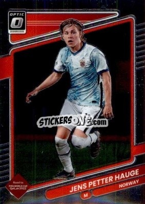 Sticker Jens Petter Hauge - Donruss Soccer Road to Qatar 2021-2022 - Panini