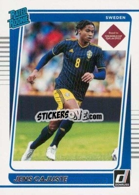 Sticker Jens-Lys Cajuste - Donruss Soccer Road to Qatar 2021-2022 n. 191 - Panini