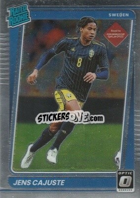 Sticker Jens-Lys Cajuste - Donruss Soccer Road to Qatar 2021-2022 n. 191o - Panini
