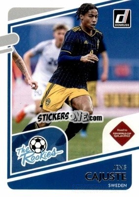 Sticker Jens-Lys Cajuste - Donruss Soccer Road to Qatar 2021-2022 n. 18tr - Panini