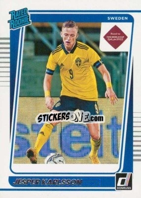 Sticker Jesper Karlsson - Donruss Soccer Road to Qatar 2021-2022 n. 199 - Panini