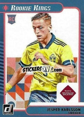 Sticker Jesper Karlsson - Donruss Soccer Road to Qatar 2021-2022 n. 11rk - Panini
