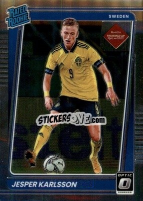 Sticker Jesper Karlsson - Donruss Soccer Road to Qatar 2021-2022 n. 199o - Panini
