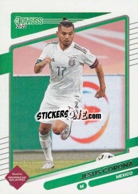 Sticker Jesus Manuel Corona - Donruss Soccer Road to Qatar 2021-2022 n. 91 - Panini