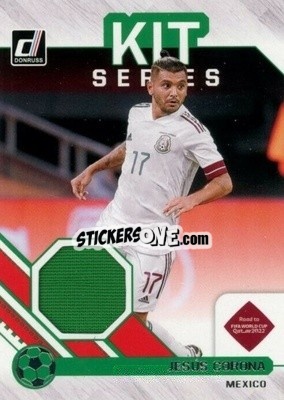 Sticker Jesus Manuel Corona - Donruss Soccer Road to Qatar 2021-2022 n. KS-JMC - Panini