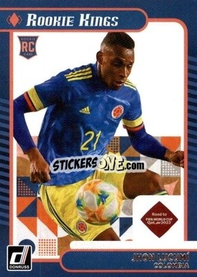 Sticker Jhon Lucumi - Donruss Soccer Road to Qatar 2021-2022 n. 14rk - Panini