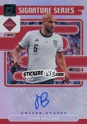 Sticker John Brooks - Donruss Soccer Road to Qatar 2021-2022 n. SS-JBR - Panini