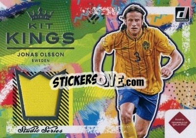 Sticker Jonas Olsson - Donruss Soccer Road to Qatar 2021-2022 n. KK-JOL - Panini