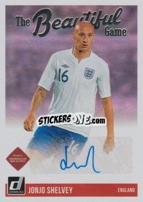 Sticker Jonjo Shelvey - Donruss Soccer Road to Qatar 2021-2022 n. BG-JSH - Panini
