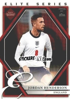 Sticker Jordan Henderson - Donruss Soccer Road to Qatar 2021-2022 n. 16es - Panini
