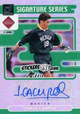 Sticker Jorge Campos - Donruss Soccer Road to Qatar 2021-2022 n. SS-JC - Panini