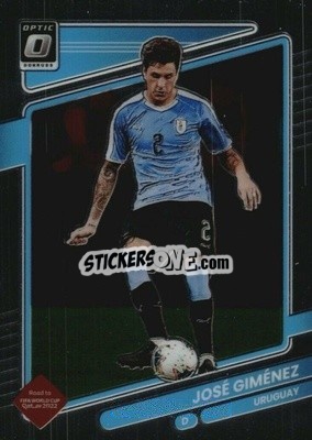 Sticker Jose Gimenez - Donruss Soccer Road to Qatar 2021-2022 n. 171o - Panini