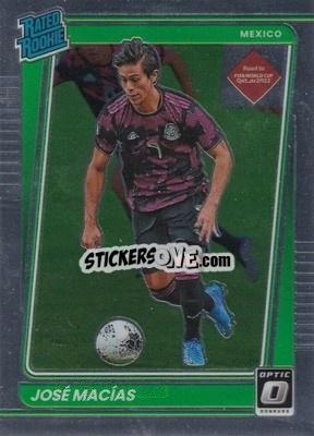 Cromo Jose Macias - Donruss Soccer Road to Qatar 2021-2022 n. 183o - Panini