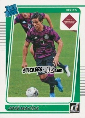 Figurina Jose Macias - Donruss Soccer Road to Qatar 2021-2022 n. 183 - Panini