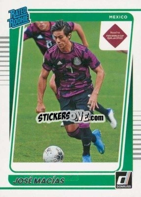 Figurina Jose Macias - Donruss Soccer Road to Qatar 2021-2022 - Panini