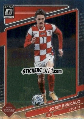 Sticker Josip Brekalo - Donruss Soccer Road to Qatar 2021-2022 n. 40o - Panini