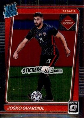 Sticker Josko Gvardiol - Donruss Soccer Road to Qatar 2021-2022 n. 185o - Panini