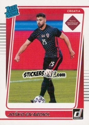 Sticker Josko Gvardiol - Donruss Soccer Road to Qatar 2021-2022 - Panini