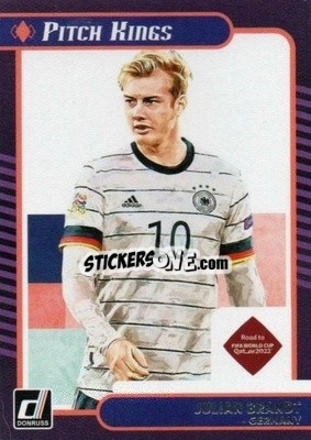 Sticker Julian Brandt - Donruss Soccer Road to Qatar 2021-2022 - Panini