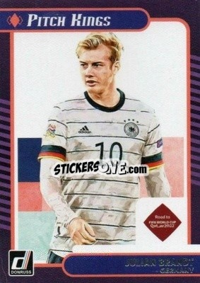 Sticker Julian Brandt - Donruss Soccer Road to Qatar 2021-2022 n. 6pk - Panini